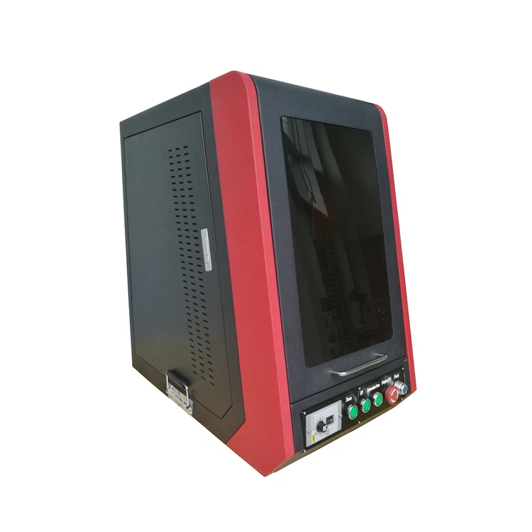 Europeisk standard lukket fiberlasermerkingsmaskin