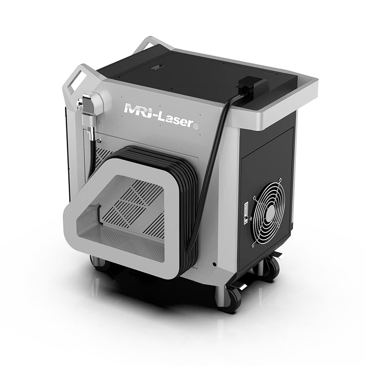 MRJ Nylansert Pulsed Laser Cleaning Machine-Kraftig Pulsed Laser