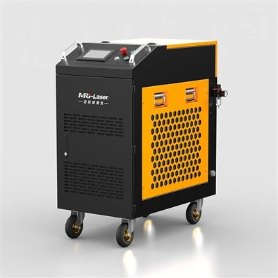 500 Watt Raycus Laser Pulse Laser Rensemaskin for industriell metalloverflatebehandling