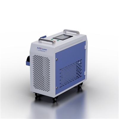 Høyeffektiv 500W Force Air System Laser Rustrensemaskin for metalloverflater