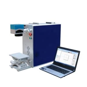 Bærbar Fiber Laser Merking Machine For Smykker Watch Led Bil IC Iphone PC Markering
