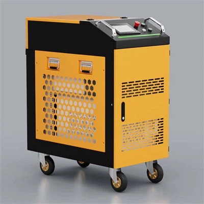 300W håndholdt fiberpulslaserrens for båtrustfjerning